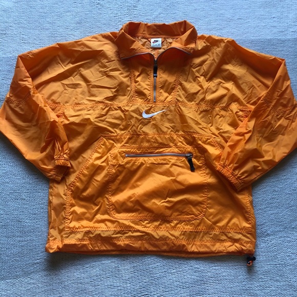 Nike Jackets & Blazers - Vintage Nike Air Neon Orange Windbreaker
